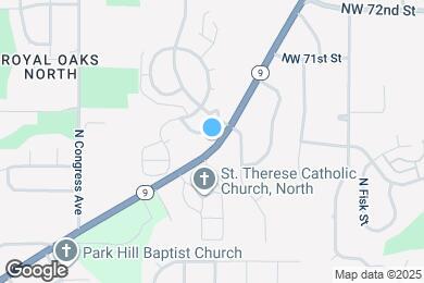 Map image of the property - 7111 NW Berkley St