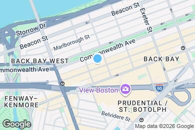 Map image of the property - 287 Newbury St
