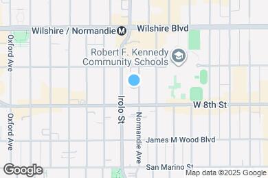 Map image of the property - 739 Normandie Ave