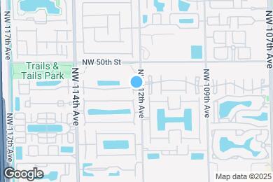 Map image of the property - 4831 NW 112th Ct
