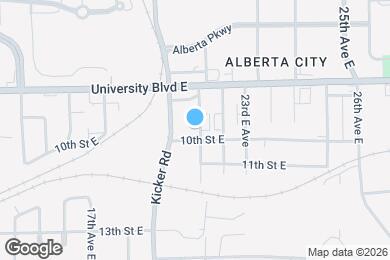 Map image of the property - 934 21st Ave E
