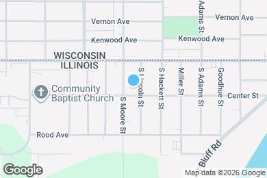 Map image of the property - 136 S Lincoln Ave