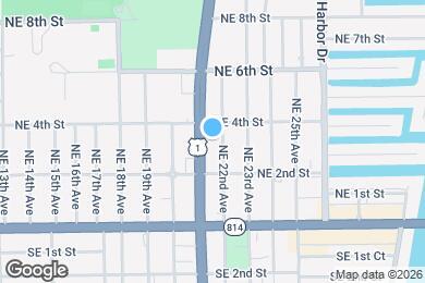 Map image of the property - 208 N Federal Hwy