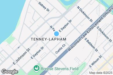 Map image of the property - 1149 E Dayton St