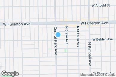 Map image of the property - 3576 W Belden Ave