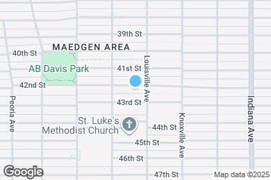 Map image of the property - 3705 42nd St