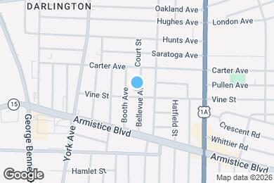 Map image of the property - 84 Bellevue Ave