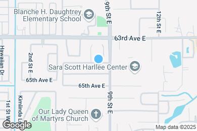 Map image of the property - 804 64th Ave E