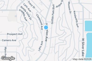 Map image of the property - 2339 Hyperion Ave