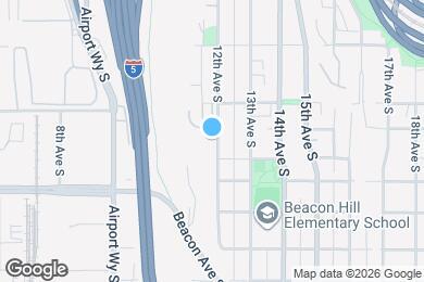 Map image of the property - 1729 12th Ave S