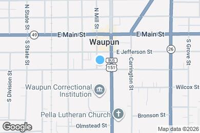 Map image of the property - 318 E Brown St
