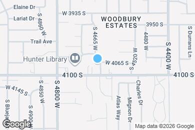 Map image of the property - 4072 S 4650 W