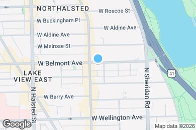 Map image of the property - 545 W Belmont