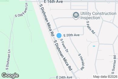 Map image of the property - 2006 S Fawn Dr