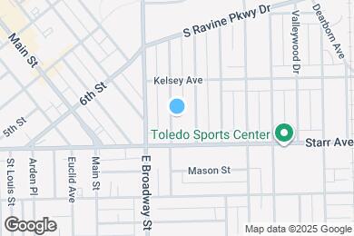 Map image of the property - 347 Parker Ave