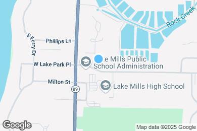 Map image of the property - 203 E Lake Park Pl