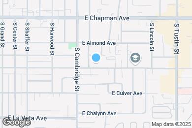 Map image of the property - 1043 E Palmyra Ave