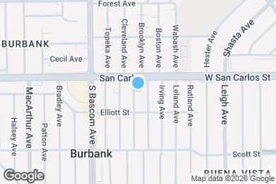 Map image of the property - 330 Arleta Ave