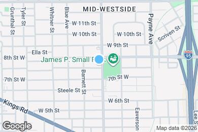 Map image of the property - 1740 Myrtle Ave N