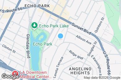 Map image of the property - 1101 Laveta Terrace