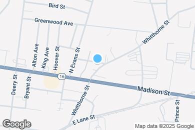 Map image of the property - 632 Calhoun St