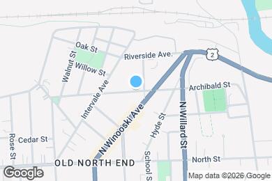 Map image of the property - 122 Archibald St