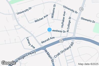 Map image of the property - 303 Noble St