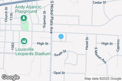 Map image of the property - 1311 High St