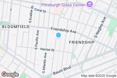 Map image of the property - 339 S Aiken Ave