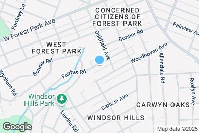 Map image of the property - 4125 Fairfax Rd