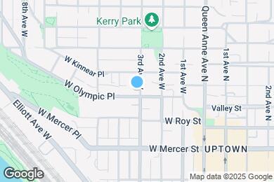 Map image of the property - 302 W Olympic Pl