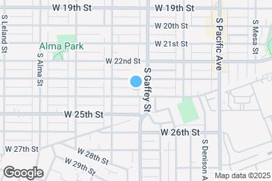 Map image of the property - 740 W. 24th St.