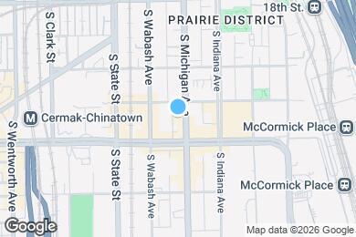 Map image of the property - 2112-2118 S Michigan Ave