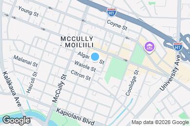 Map image of the property - 2121 Algaroba St