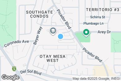 Map image of the property - 958 Picador Blvd
