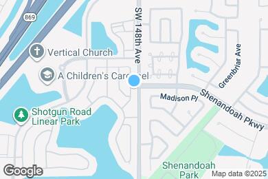 Map image of the property - 968 SW 149th Ter