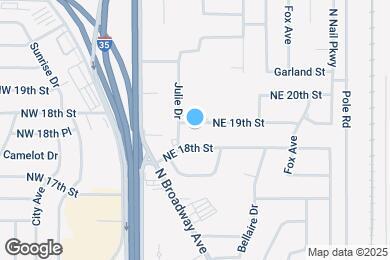Map image of the property - 204 NE 19th St