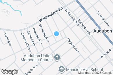 Map image of the property - 109 Creston Ave