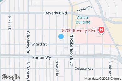 Map image of the property - 141 S Clark Dr