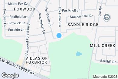 Map image of the property - 7318 Foxway Ln