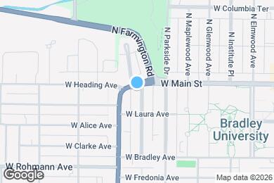 Map image of the property - 925 N Rebecca Pl