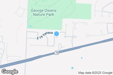 Map image of the property - 1913 S Elizabeth Ave