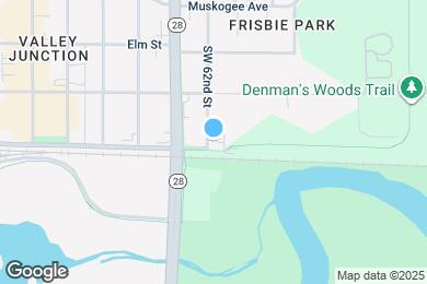 Map image of the property - 911 SW 62nd St