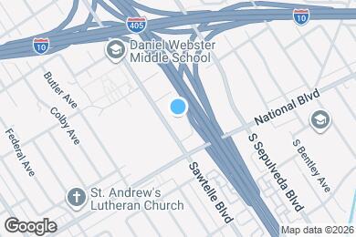 Map image of the property - 2852 Sawtelle Blvd