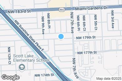 Map image of the property - 770 NW 179th St