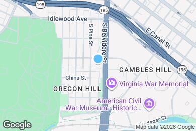 Map image of the property - 605 Spring St