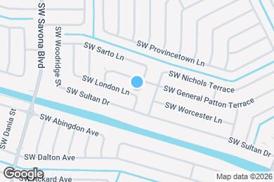 Map image of the property - 1013 SW London Ln