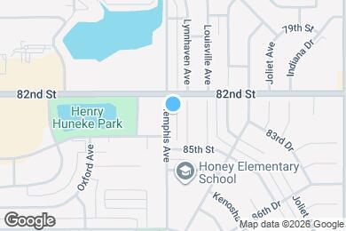 Map image of the property - 8207 Memphis Ave