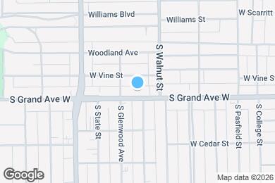 Map image of the property - 731 South Grand Ave W