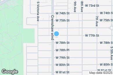 Map image of the property - 3316 1/2 W 77th St